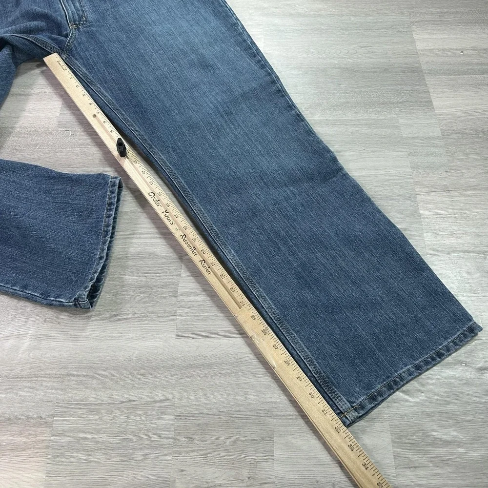 Carhartt 101483-980 Jeans Mens‎ 40x32 Blue Relaxed Straight Denim Medium Wash